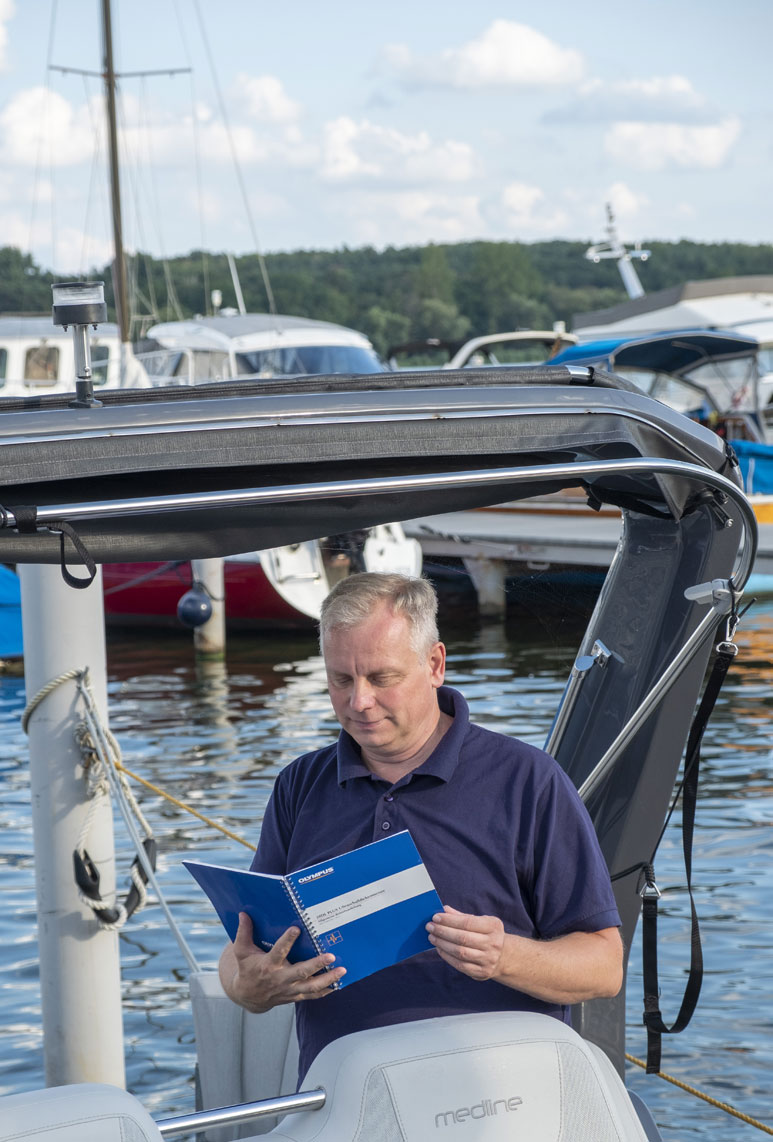 Werftabnahme für Boote